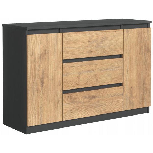 Latitude Run Ismeralda 3 Drawer Chest Of Drawers Uk 8285